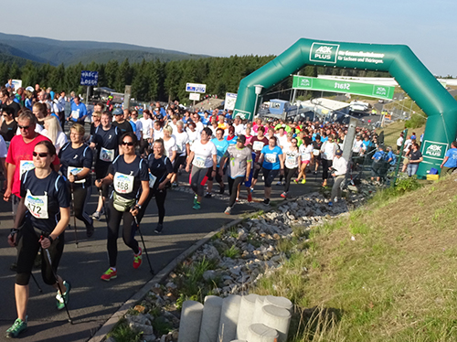 Thüringer Wald Firmenlauf 2017 in Oberhof