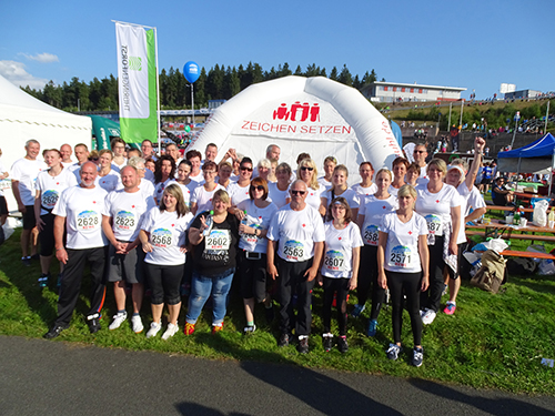 Thüringer Wald Firmenlauf 2017 in Oberhof