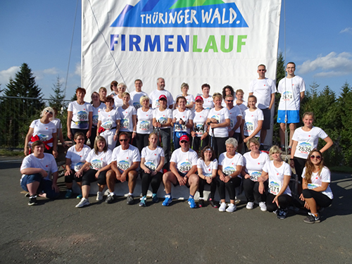 Thüringer Wald Firmenlauf 2017 in Oberhof